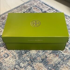 Tory Burch Olive Green Shoe Box